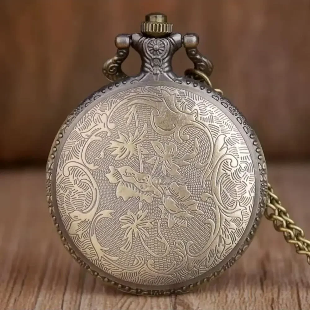 Star Trek Pocket watch Steampunk Trekkie Valentine Birthday Anniversary Gold NEW